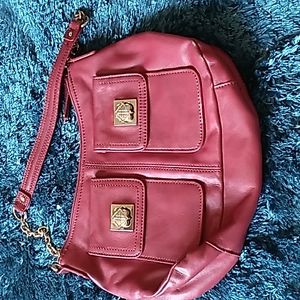 (PR27) Plazza, Genuine Leather,Redish color, Purse(3503-5)